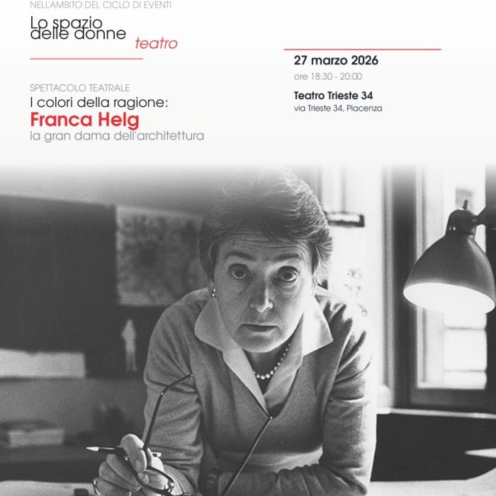 Spettacolo teatrale “I Colori della Ragione: Franca Helg la gran dama dell’architettura”