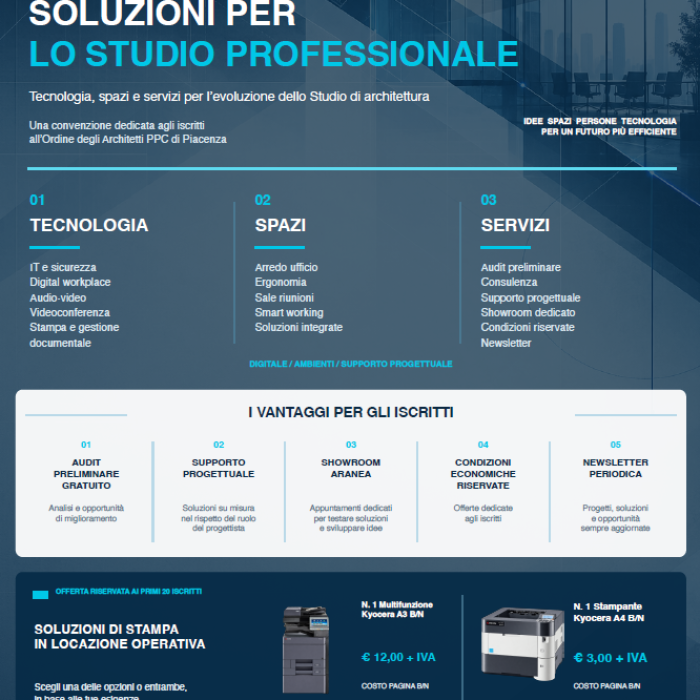 Convenzione con Inside Aranea Centrufficio Group
